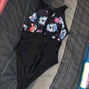 Floral One Piece Swimsuit